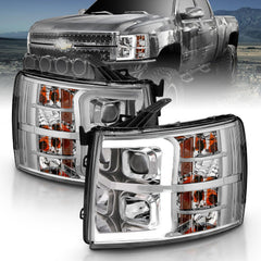 ANZO USA 111481 Projector Headlights - Black Patch Performance - ANZO111481