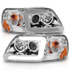 Ford Headlight Set - Black Patch Performance - ANZO111504