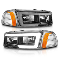 GMC Headlight Set - Black Patch Performance - ANZO111522