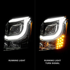 ANZO USA 111536 Projector Headlight - Black Patch Performance - ANZO111536