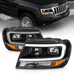 ANZO USA 111537 Crystal Headlight - Black Patch Performance - ANZO111537