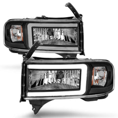 ANZO USA 111554 Crystal Headlight - Black Patch Performance - ANZO111554