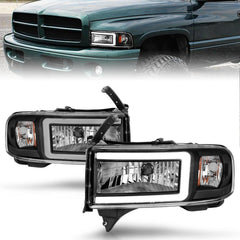 ANZO USA 111554 Crystal Headlight - Black Patch Performance - ANZO111554