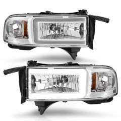 Dodge Headlight Set - Black Patch Performance - ANZO111555