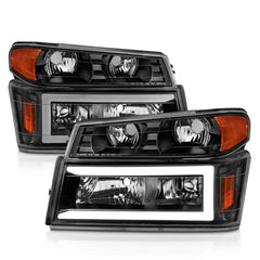 ANZO USA 111558 Crystal Headlight - Black Patch Performance - ANZO111558