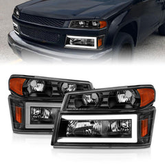 ANZO USA 111558 Crystal Headlight - Black Patch Performance - ANZO111558
