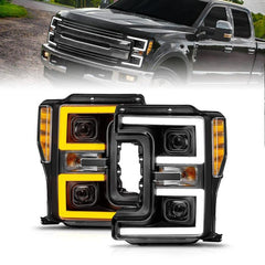 ANZO USA 111577 LED Projector Headlight - Black Patch Performance - ANZO111577