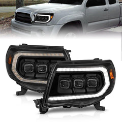 ANZO USA 111581 LED Projector Headlight - Black Patch Performance - ANZO111581