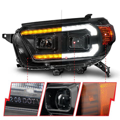 ANZO USA 111602 Projector Headlight - Black Patch Performance - ANZO111602