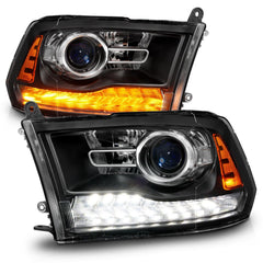 ANZO USA 111609 Projector Headlight - Black Patch Performance - ANZO111609