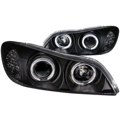 ANZO USA 121077 Projector Headlight Set w/Halo - Black Patch Performance - ANZO121077