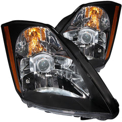 ANZO USA 121108 Crystal Headlight Set - Black Patch Performance - ANZO121108