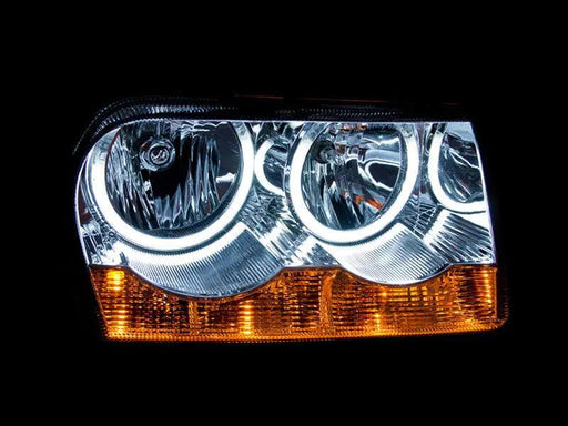 05-10 Chrysler 300 Headlight Set - Black Patch Performance - ANZO121137