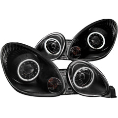 Lexus Headlight Set - Black Patch Performance - ANZO121144