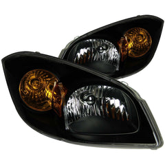 ANZO USA 121154 Crystal Headlight Set - Black Patch Performance - ANZO121154