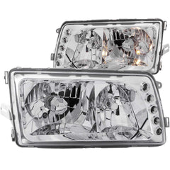 ANZO USA 121157 Crystal Headlight Set - Black Patch Performance - ANZO121157