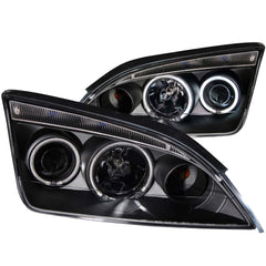 ANZO USA 121198 Projector Headlight Set w/Halo - Black Patch Performance - ANZO121198