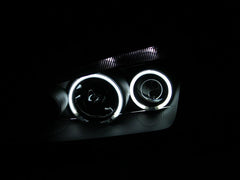 ANZO USA 121198 Projector Headlight Set w/Halo - Black Patch Performance - ANZO121198