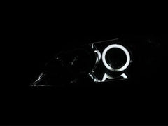 ANZO USA 121211 Projector Headlight Set w/Halo - Black Patch Performance - ANZO121211