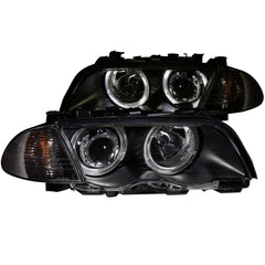 ANZO USA 121261 Projector Headlight Set w/Halo - Black Patch Performance - ANZO121261
