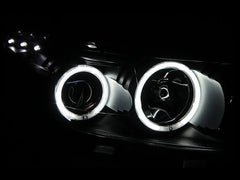 ANZO USA 121280 Projector Headlight Set w/Halo - Black Patch Performance - ANZO121280