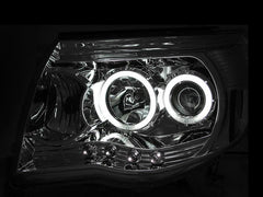 05-11 Toyota Tacoma Headlight Set - Black Patch Performance - ANZO121281