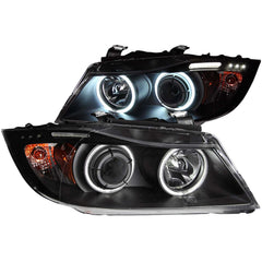 ANZO USA 121335 Projector Headlight Set w/Halo - Black Patch Performance - ANZO121335