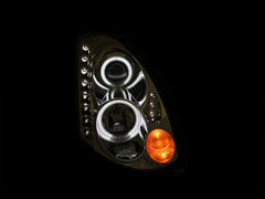 ANZO USA 121364 Projector Headlight Set w/Halo - Black Patch Performance - ANZO121364