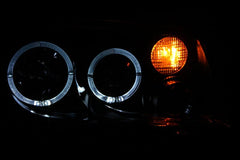 ANZO USA 121369 Projector Headlight Set w/Halo - Black Patch Performance - ANZO121369