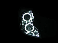 ANZO USA 121417 Projector Headlight Set w/Halo - Black Patch Performance - ANZO121417