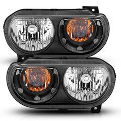 ANZO USA 121526 ANZO USA Crystal Headlights - Black Patch Performance - ANZO121526