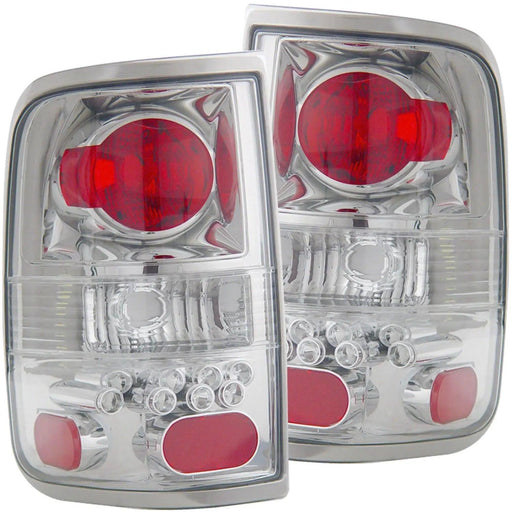 04-08 Ford F-150 Tail Light Set - Black Patch Performance - ANZO211138