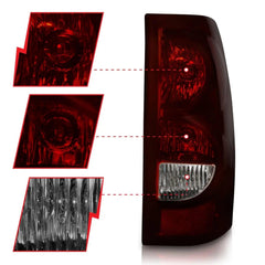 ANZO USA 211184 Tail Light Assembly - Black Patch Performance - ANZO211184