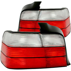 BMW (Sedan) Tail Light Set - Black Patch Performance - ANZO221216