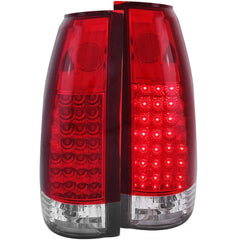 Cadillac, Chevrolet, GMC Tail Light Set - Black Patch Performance - ANZO311004