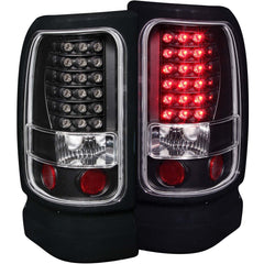 9401 RAM LED TAILLIGHTS LED BLACK DRIVER/PASSENGER - Black Patch Performance - ANZO311073