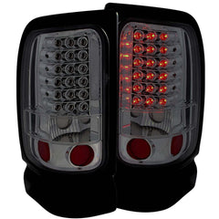 9401 RAM LED SMOKE LED TAILLIGHTS DRIVER/PASSENGER - Black Patch Performance - ANZO311168