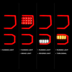 ANZO USA 311337 Tail Light Assembly - Black Patch Performance - ANZO311337