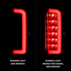Ford Tail Light Set - Black Patch Performance - ANZO311350
