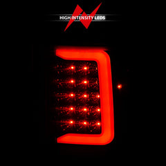 93-97 Ford Ranger Tail Light Set - Black Patch Performance - ANZO311360