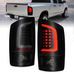 Dodge Tail Light Set - Black Patch Performance - ANZO311369