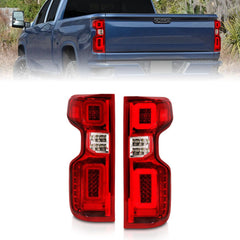 Chevrolet Tail Light Set - Black Patch Performance - ANZO311416