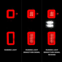ANZO USA 311418 Tail Light Assembly - Black Patch Performance - ANZO311418