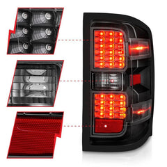 ANZO USA 311423 Tail Light Assembly - Black Patch Performance - ANZO311423