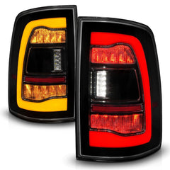 Dodge, Ram Tail Light Set - Black Patch Performance - ANZO311472