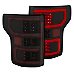 18-20 Ford F-150 Tail Light Set - Black Patch Performance - ANZO321338