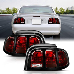 ANZO USA 321350 Tail Light Assembly - Black Patch Performance - ANZO321350