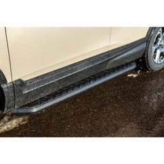 AeroTread 5" x 67" Black Stainless Running Boards (No Brackets) - Black Patch Performance - ARIE2051967