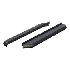 AeroTread 5" x 70" Black Stainless Running Boards (No Brackets) - Black Patch Performance - ARIE2051970