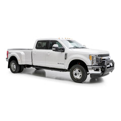 ARIES 2055519 RidgeStep 6-1/2" x 91" Black Steel Running Boards, Select Ford F-Series Crew - Black Patch Performance - ARIE2055519
